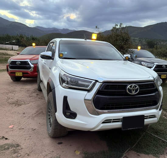 Alquiler de Camionetas para el Sector Minero